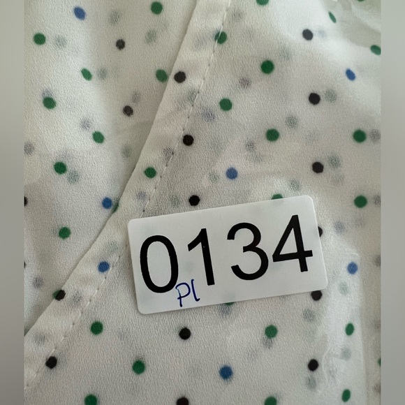 HALOGEN WOMEN’S DRESS BLOUSE SIZE M BUST 20.5” LENGTH Front 24.5” Back 27” HI/LO - Picture 15 of 15